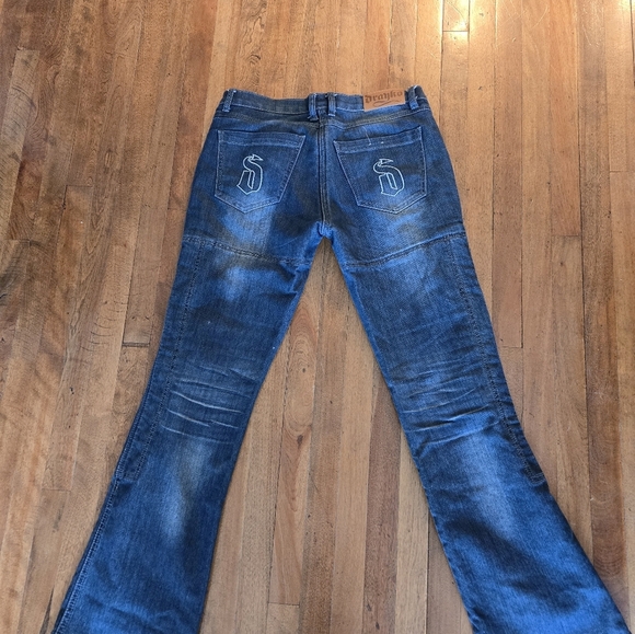 Ladies Drayko Kevlar motorcycle jeans stretch - Picture 1 of 7